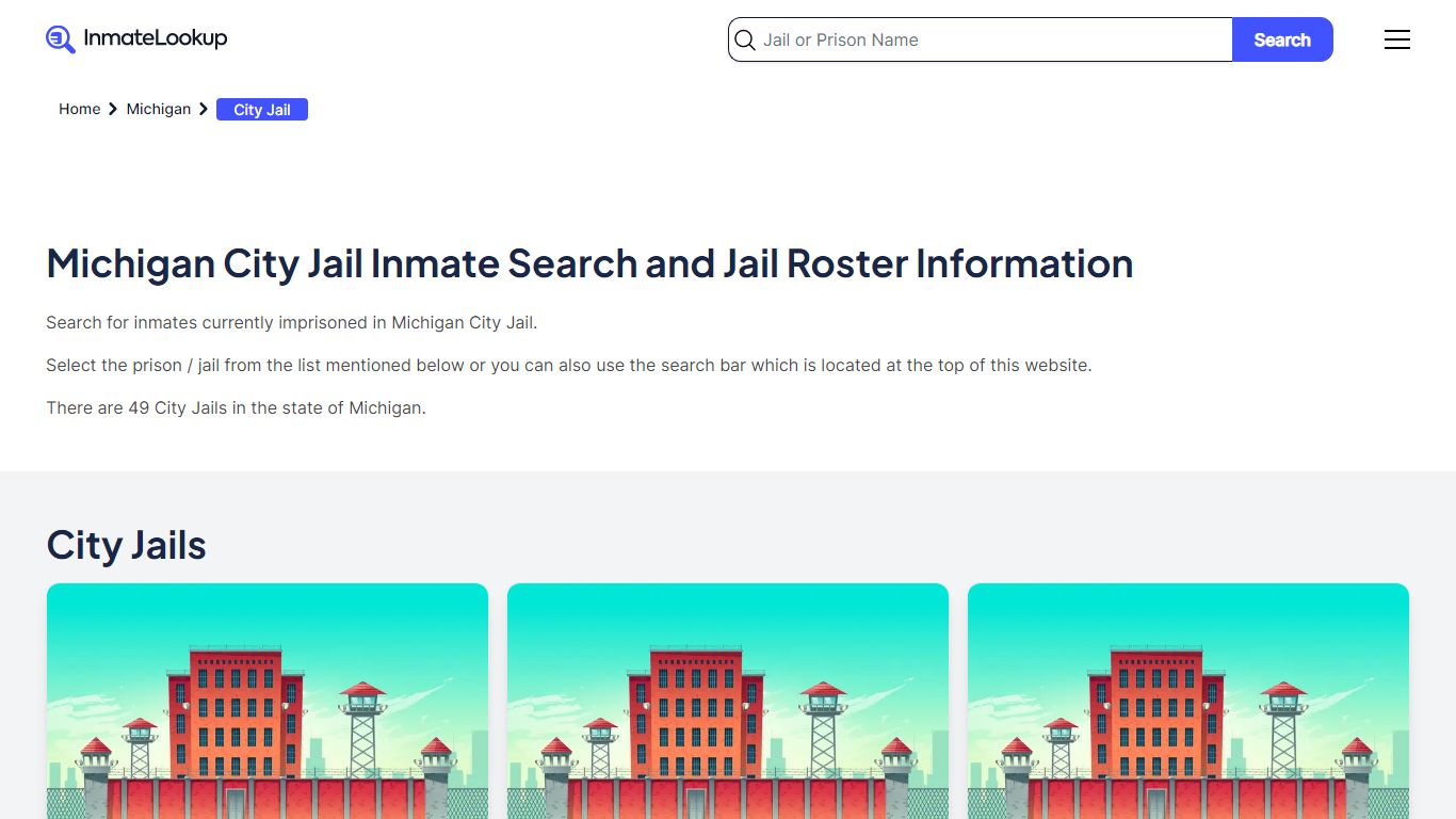 Michigan City Jail Inmate Search | Inmate Lookup